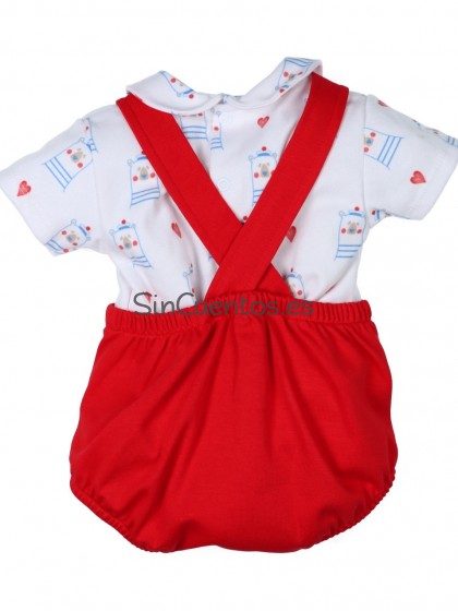 Ranita roja Popys Conjuntos ni&ntildeo