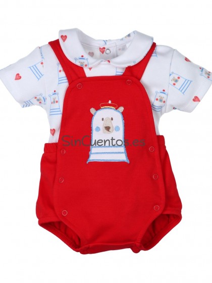 Ranita roja Popys Conjuntos ni&ntildeo