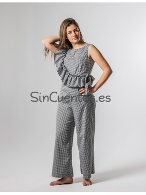 Mono vichy negro My Bella Moon