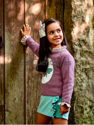 Conjunto Jolie de ni&ntildea de Eva Castro