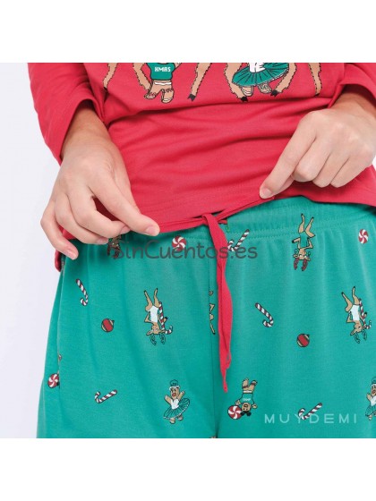 Pijama chica / mamá de Navidad Pijama chica / mamá de Navidad