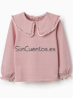 Camiseta básica de rayas